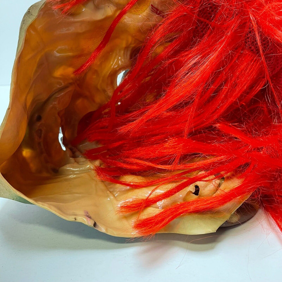 Paper Magic Studios Crazy Evil Clown Camo Scary Halloween Latex Mask 2006 - Picture 6 of 7